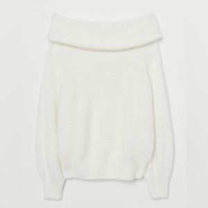 H&M Off-the-shoulder Sweater